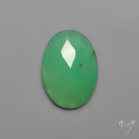 Rose Cut Gemmy Chrysoprase