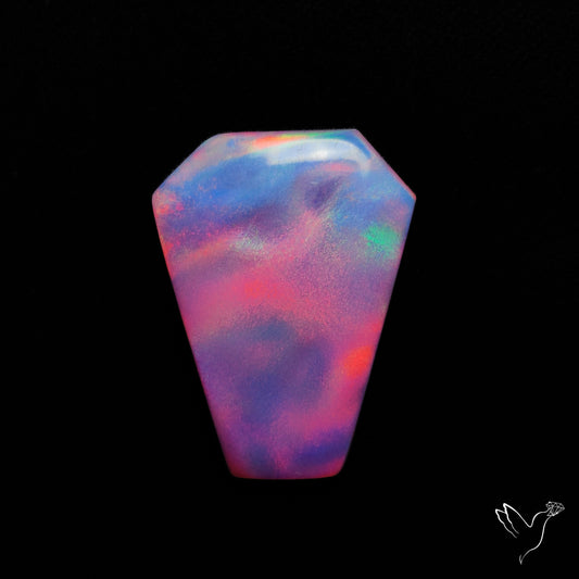 Aurora Opal Coffin Carving