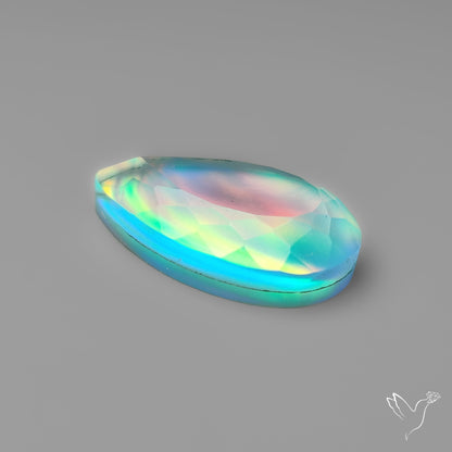 Portrait Cut Aurora Opal Doublet