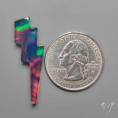 Aurora Opal Lightning Bolt Doublet