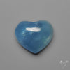 Aquamarine Heart Carving