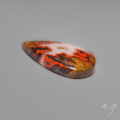 Moroccan Seam Agate Cabochon