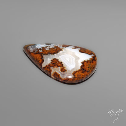 Moroccan Seam Agate Cabochon