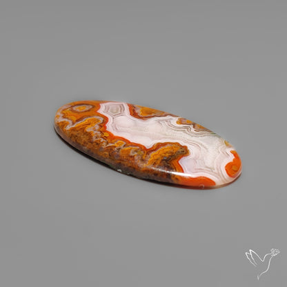 Moroccan Seam Agate Cabochon