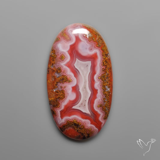 Moroccan Seam Agate Cabochon