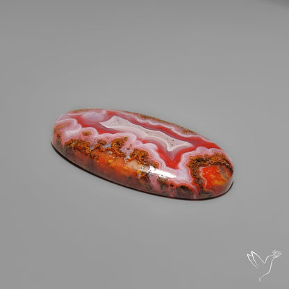 Moroccan Seam Agate Cabochon