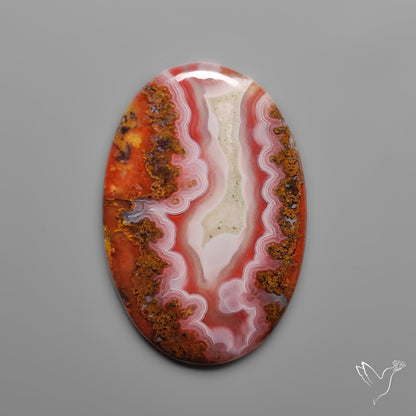 Moroccan Seam Agate Cabochon