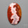 Moroccan Seam Agate Cabochon