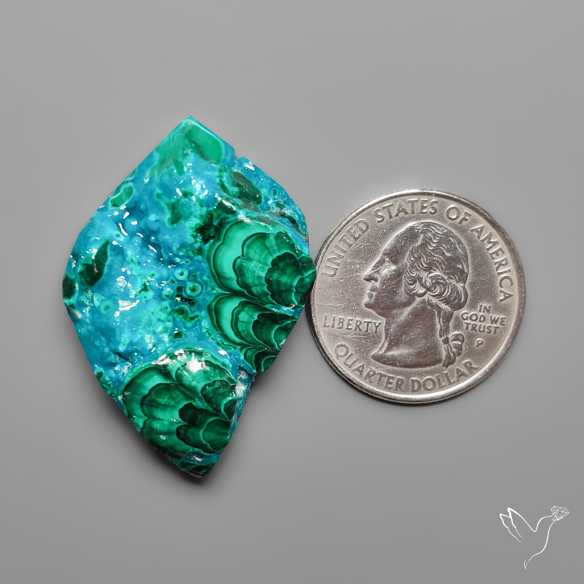 Botryoidal Malachite Chrysocolla