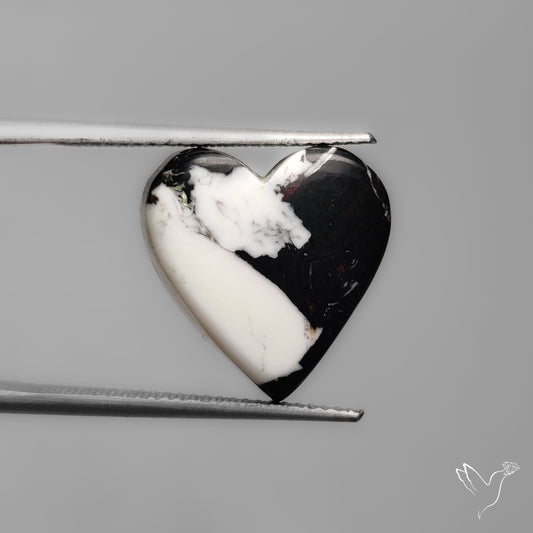 White Buffalo Heart Carving