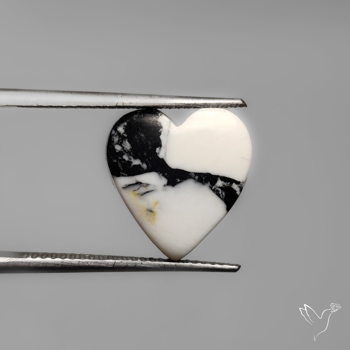 White Buffalo Heart Carving