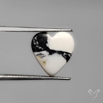 White Buffalo Heart Carving