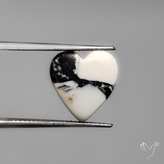 White Buffalo Heart Carving