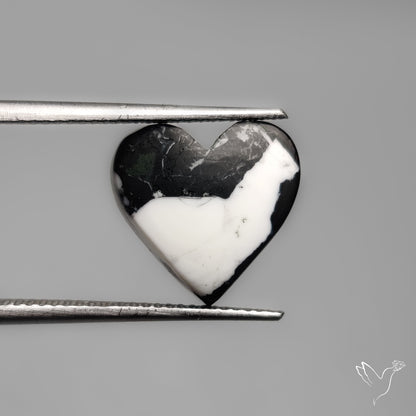 White Buffalo Heart Carving