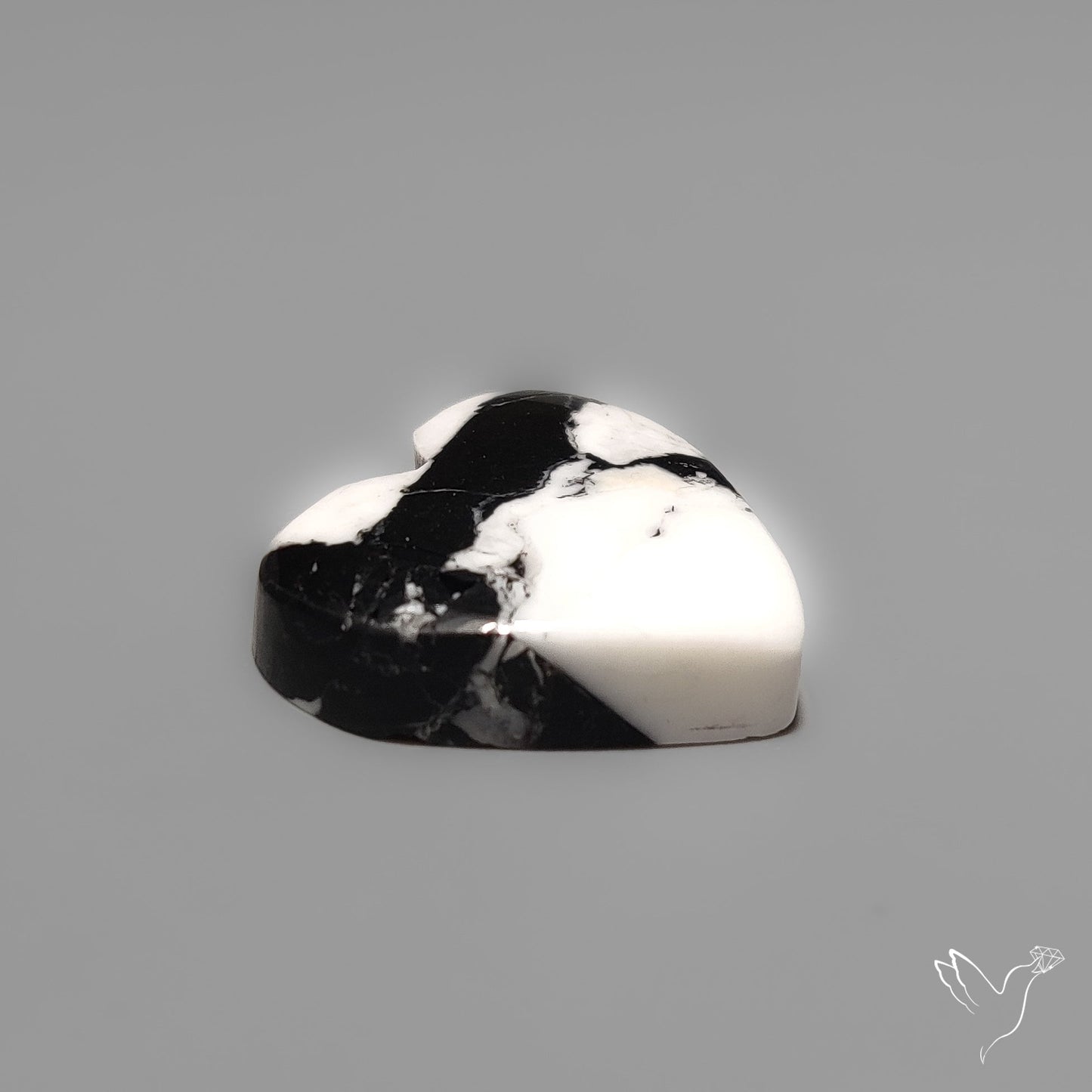 White Buffalo Heart Carving