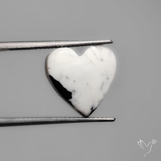 White Buffalo Heart Carving