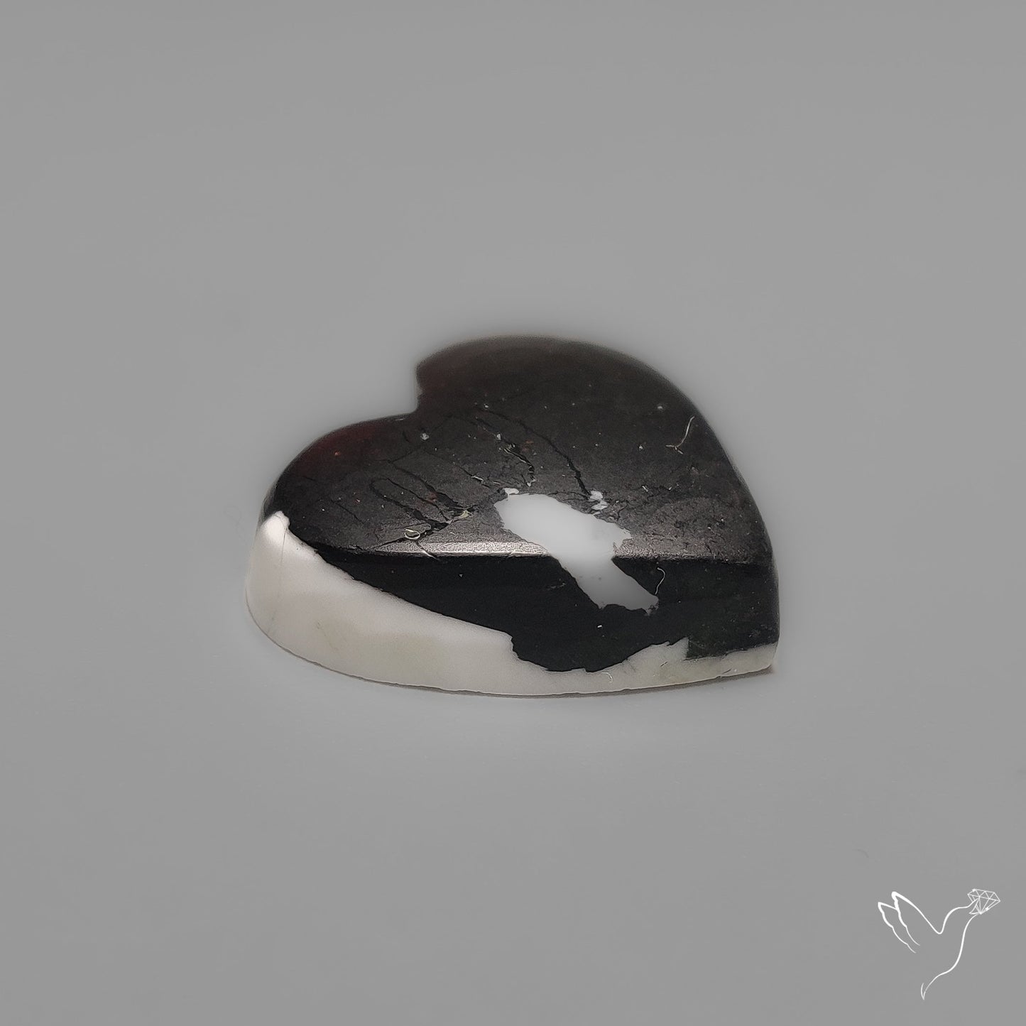 White Buffalo Heart Carving
