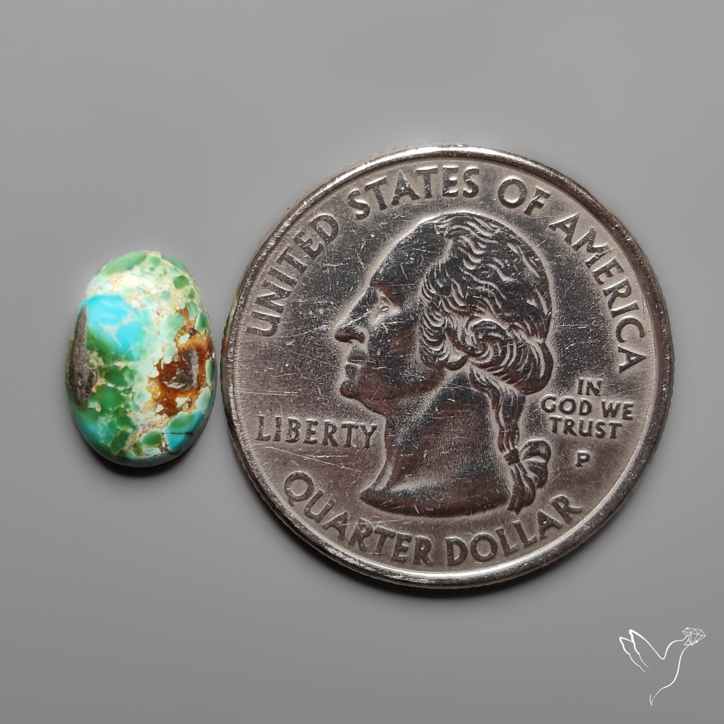 Sonoran Gold Turquoise Cabochon