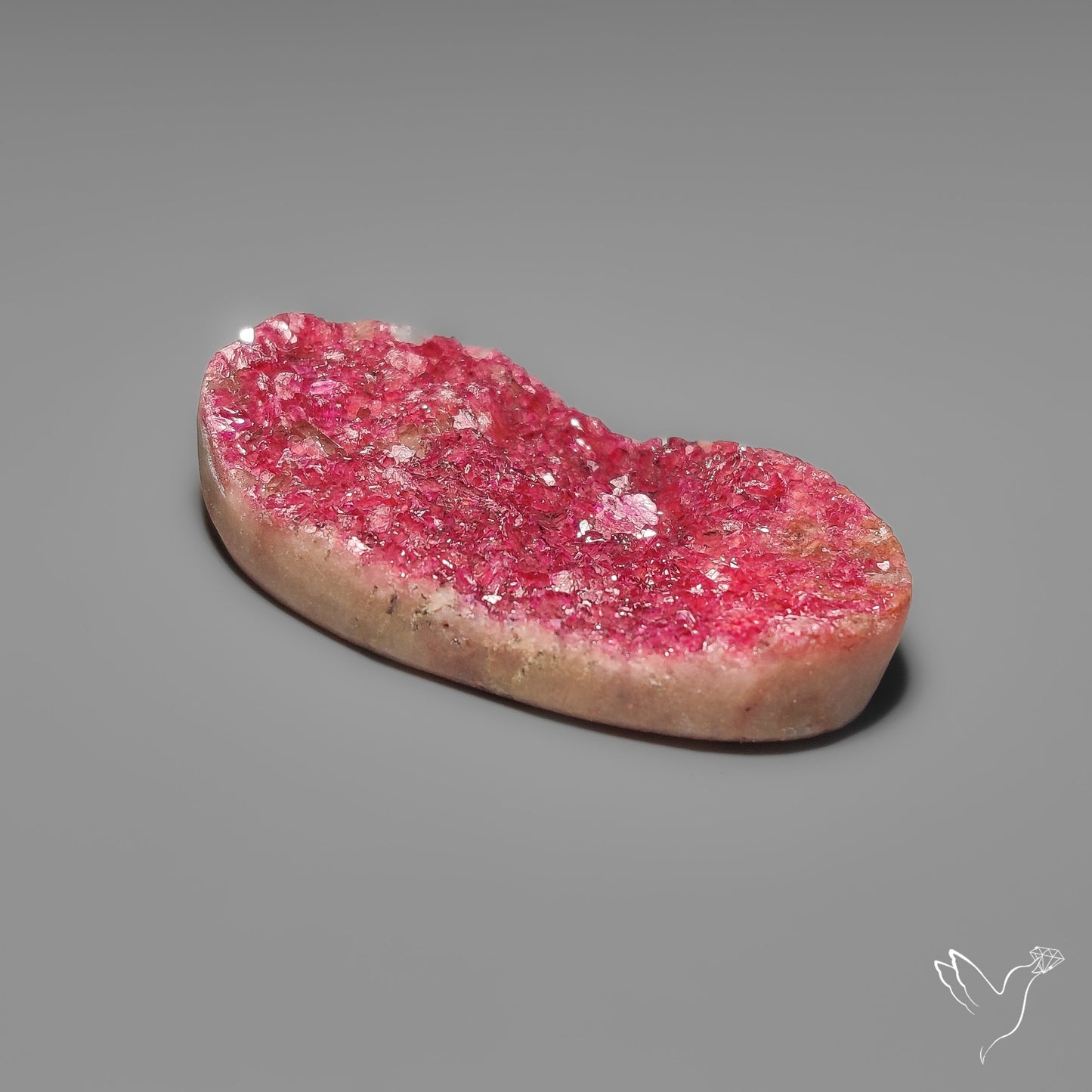 Large Cobalto Calcite Druzy Deep Pink