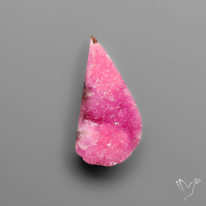 Cobalto Calcite Druzy Deep Pink