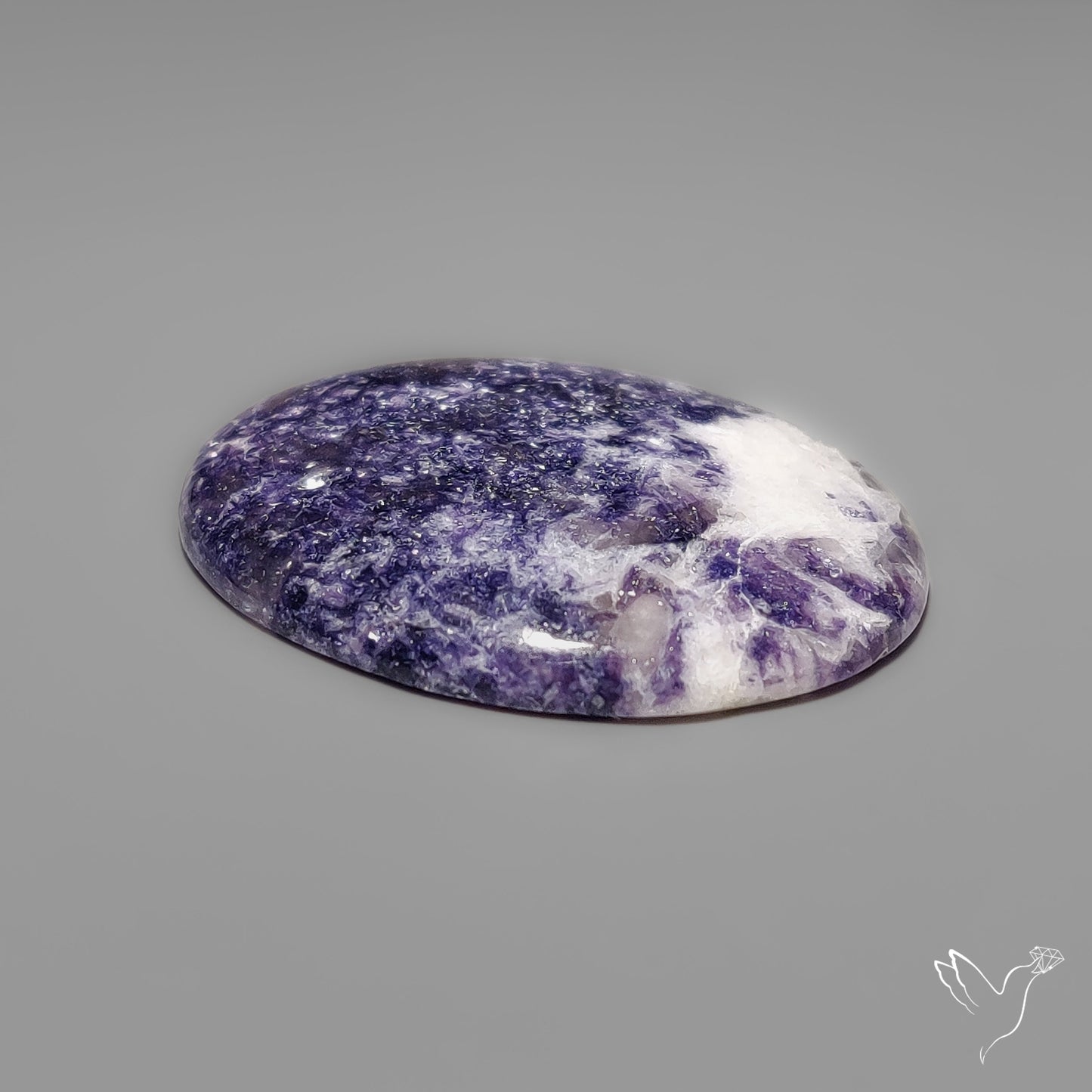 Purple Lepidolite Cabochon