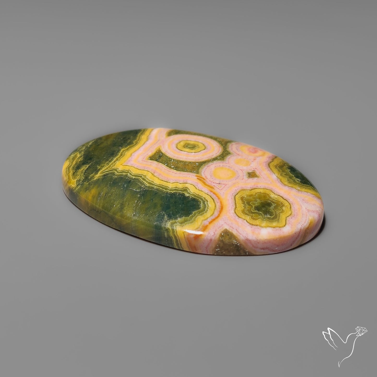 Pink Orbicular Ocean Jasper