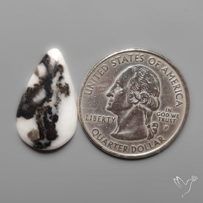 White Buffalo Turquoise Cabochon