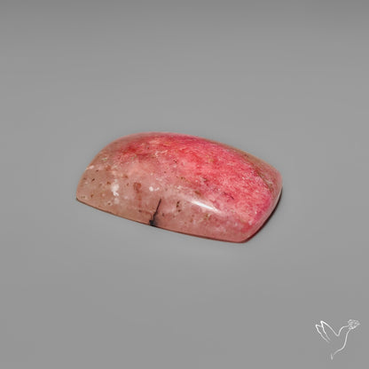 Rhodonite in Quartz Cabochon