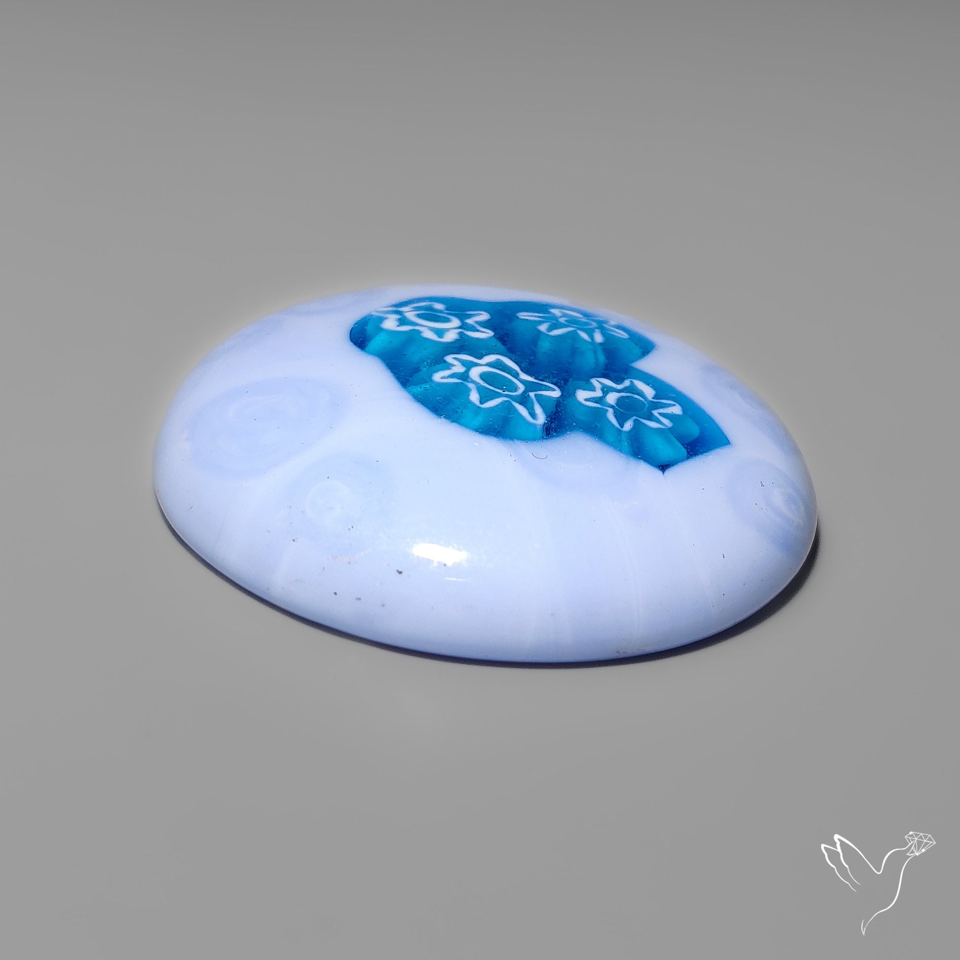 MilleFiori Glass Cabochon