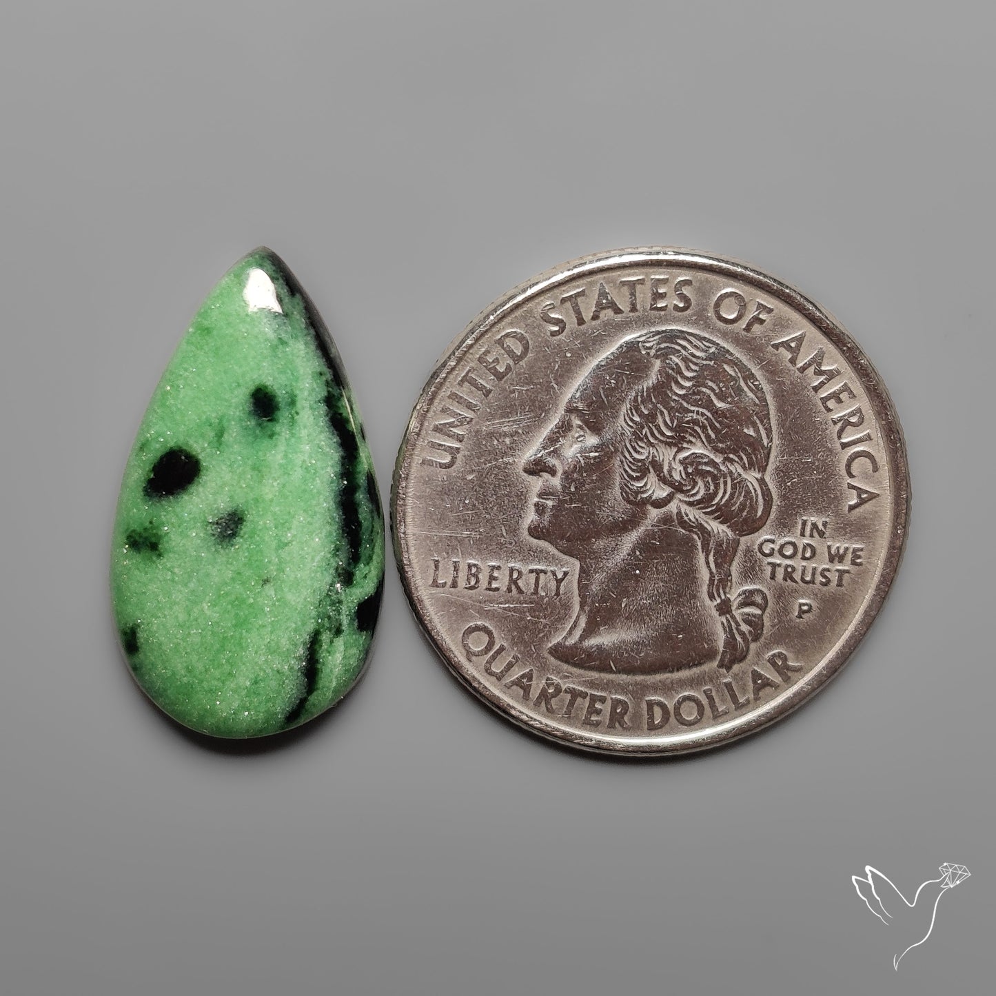 Green Zoisite Cabochon