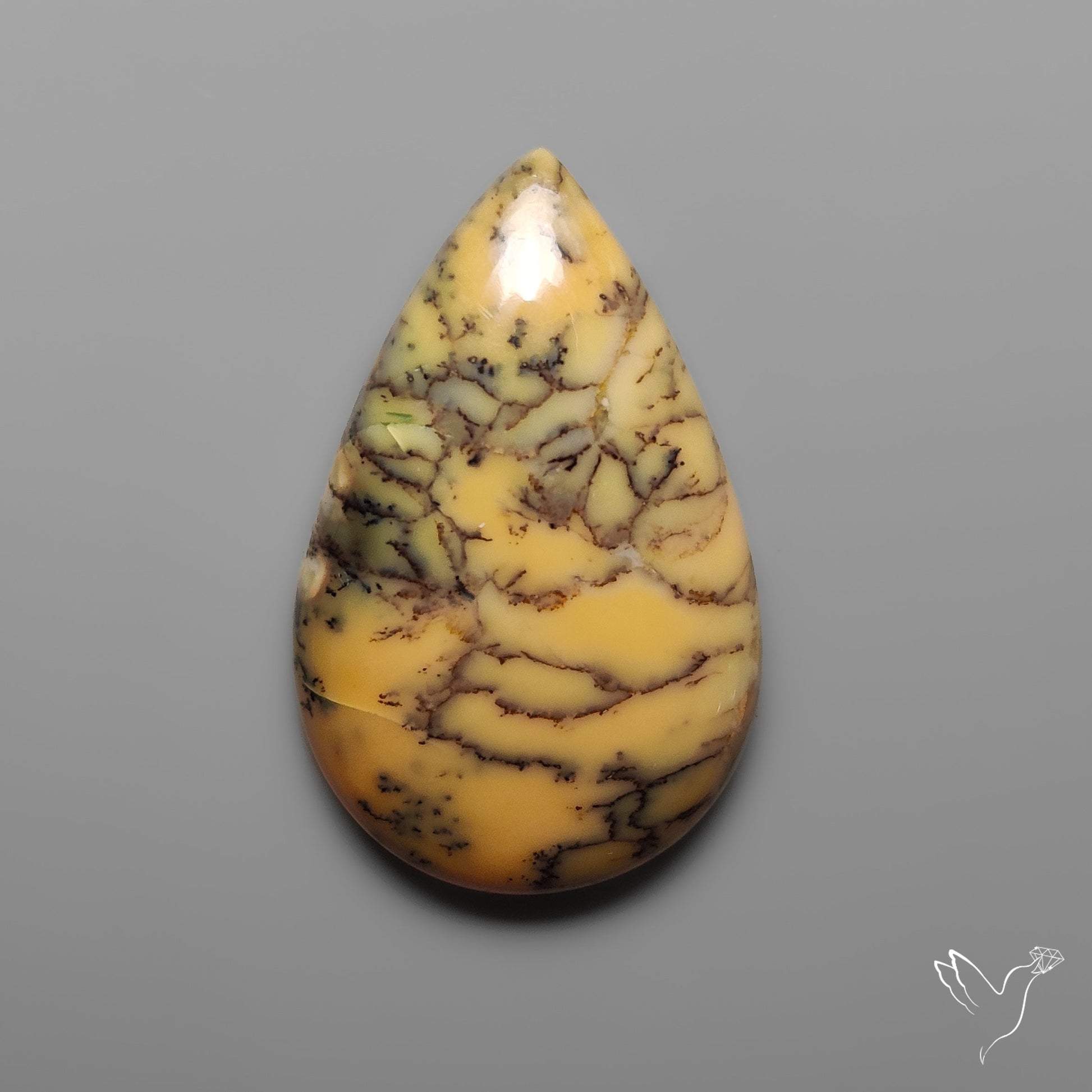 Australian Yellow Dendrtitic Agate