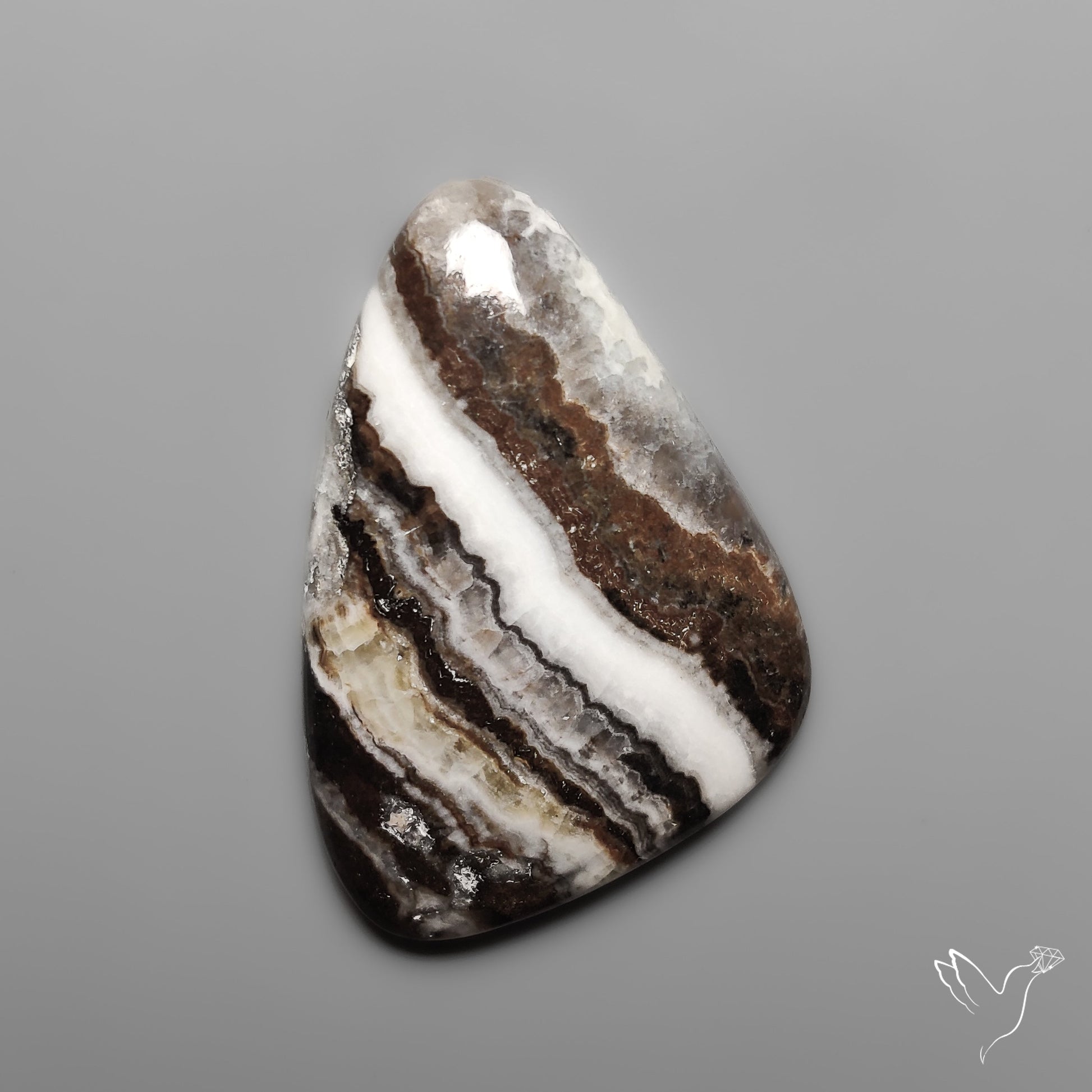 Phantom Calcite Cabochon