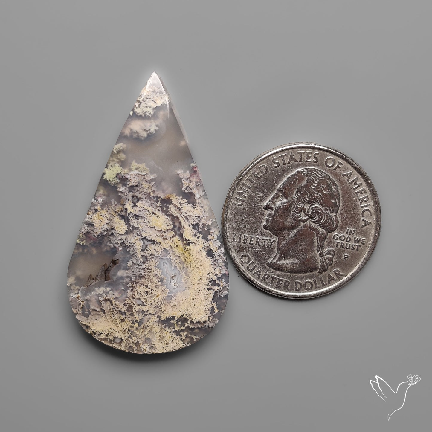 Indonesian Moss Agate