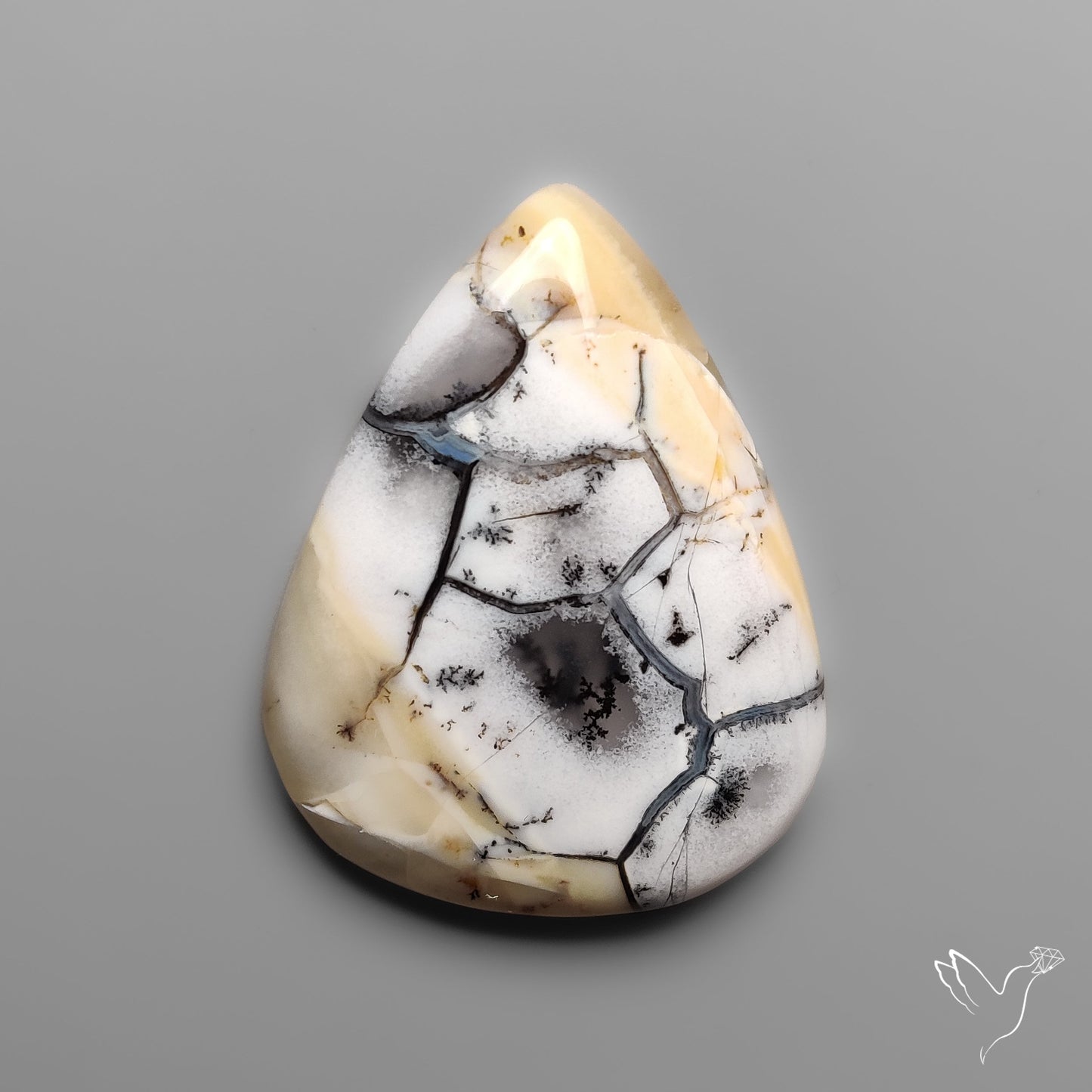 Spiderweb Dendritic Agate