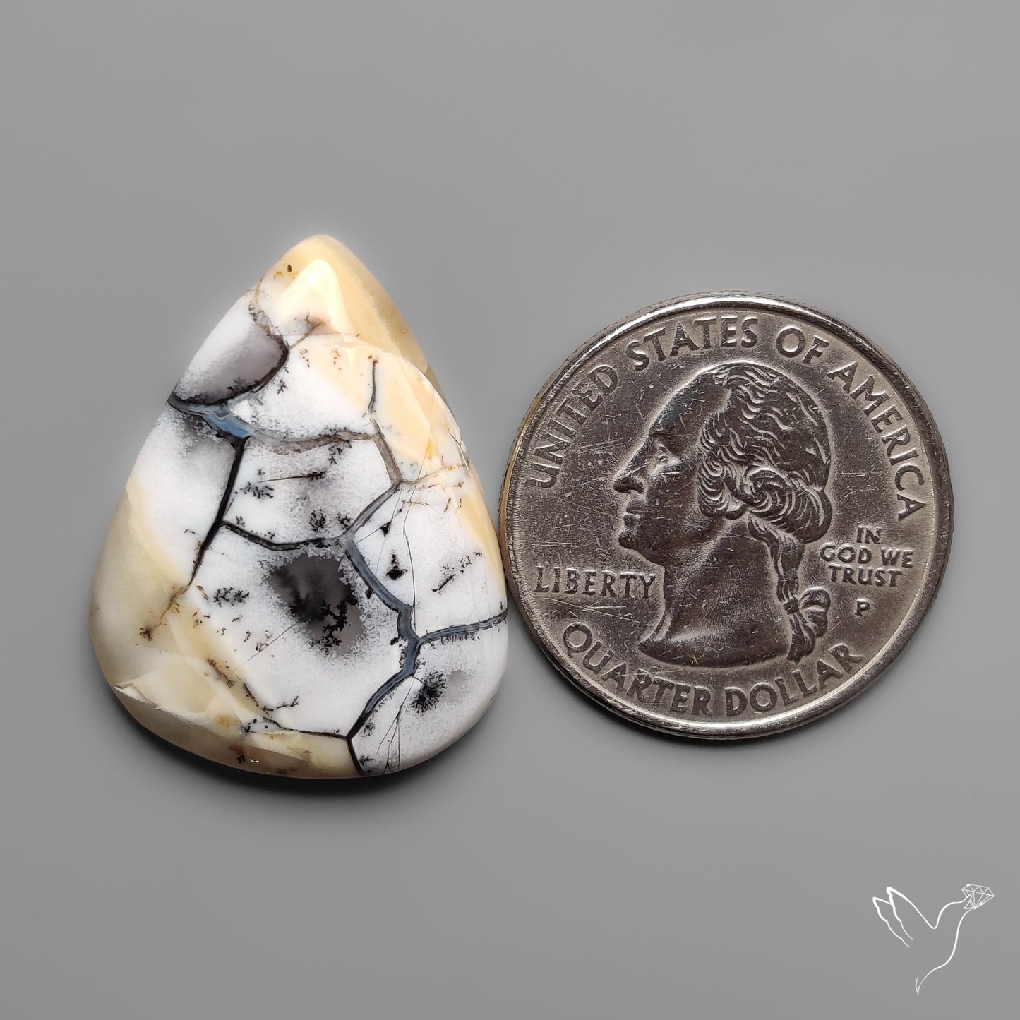 Spiderweb Dendritic Agate