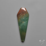 Moss Agate Coffin