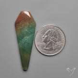 Moss Agate Coffin