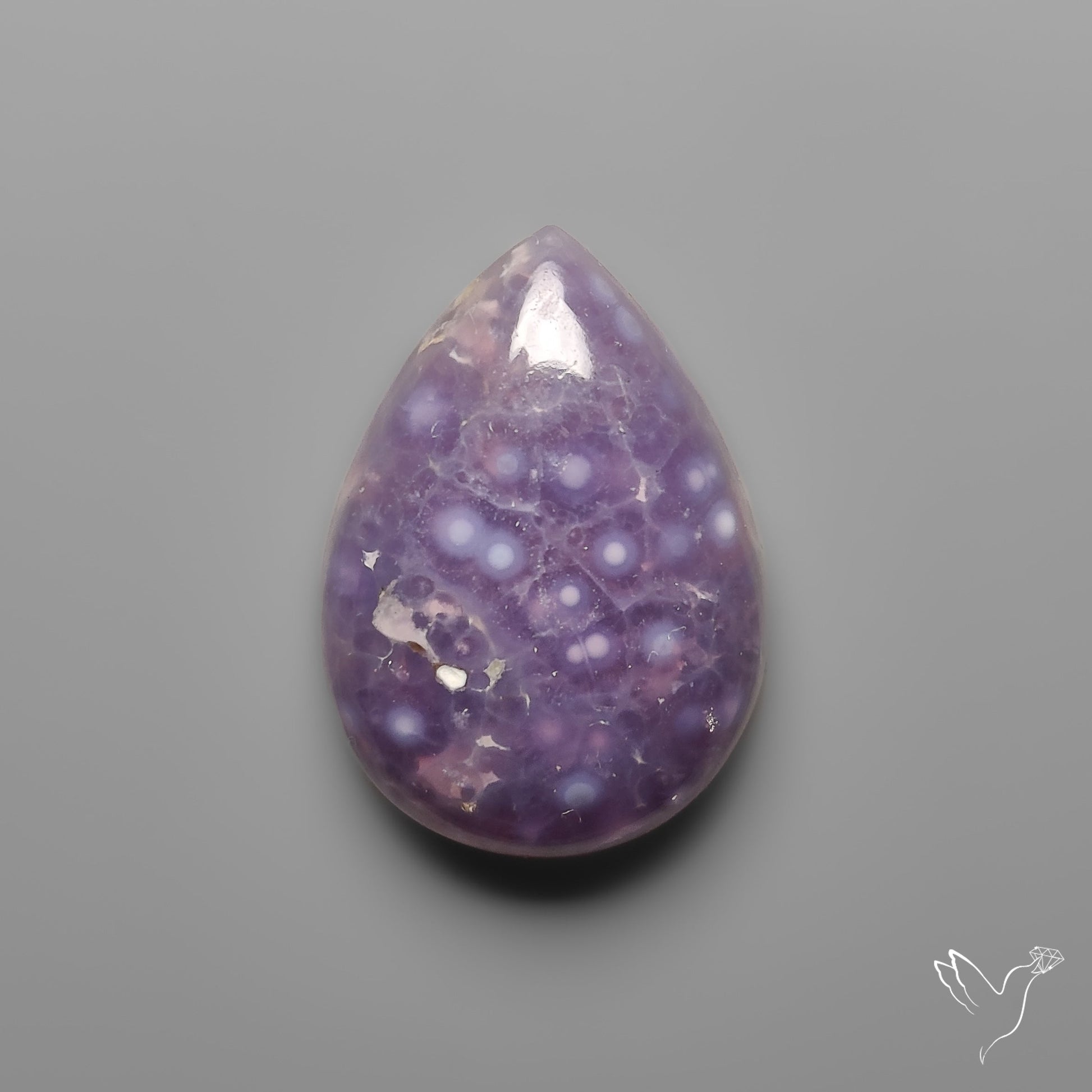 Grape Agate Cabochon