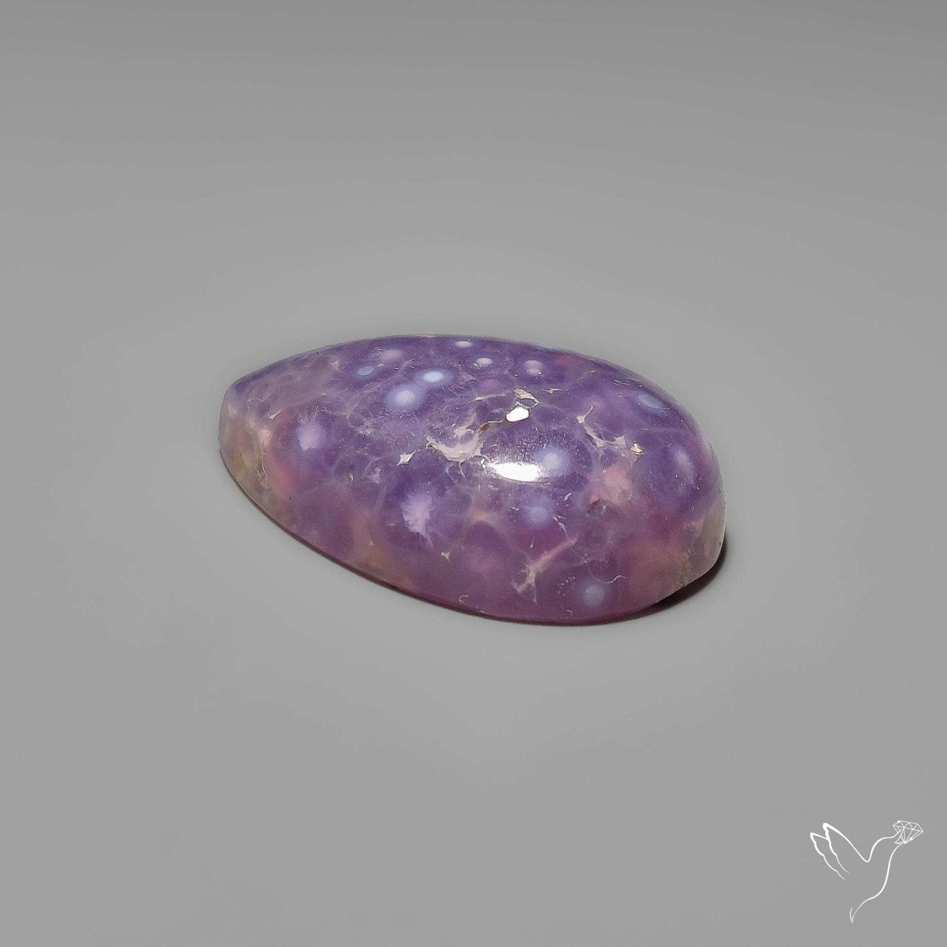 Grape Agate Cabochon