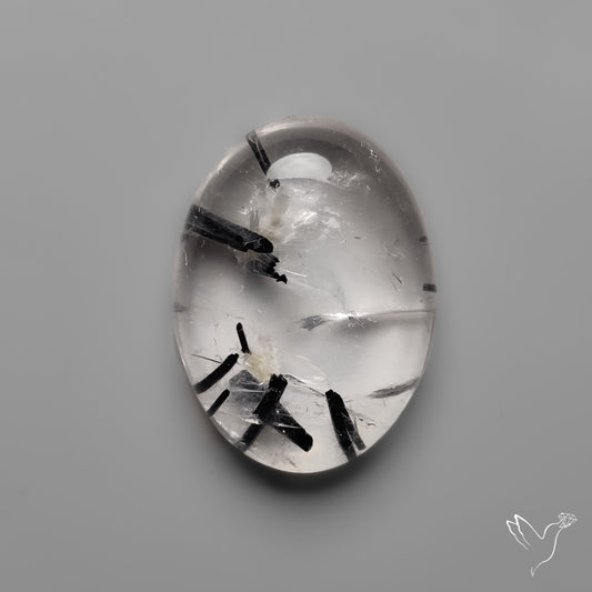 Black Tourmalinated Quartz