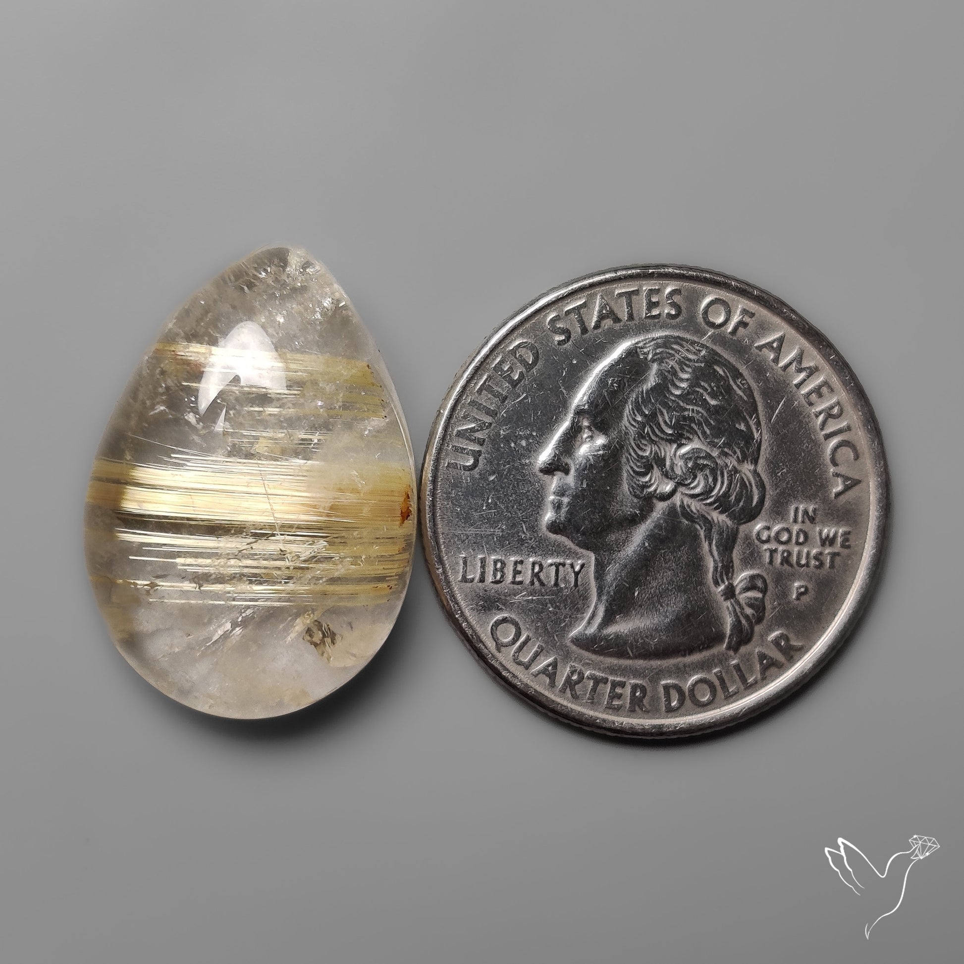 Golden Rutilated Quartz