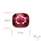 Natural Rubellite Pink Tourmaline Faceted High Grade