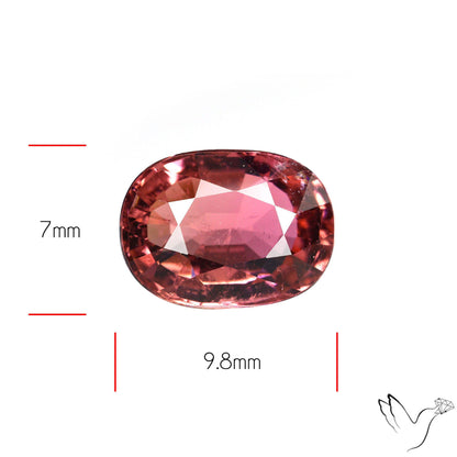 Natural Pink Tourmaline Faceted High Grade Rubellite