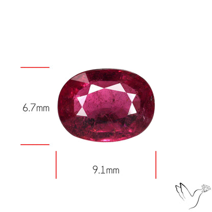 Natural Pink Tourmaline Faceted High Grade Rubellite