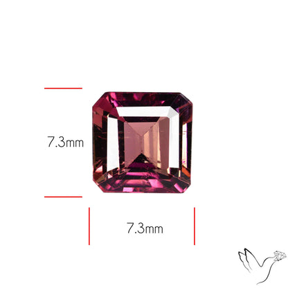 Natural Pink Tourmaline Faceted High Grade Rubellite
