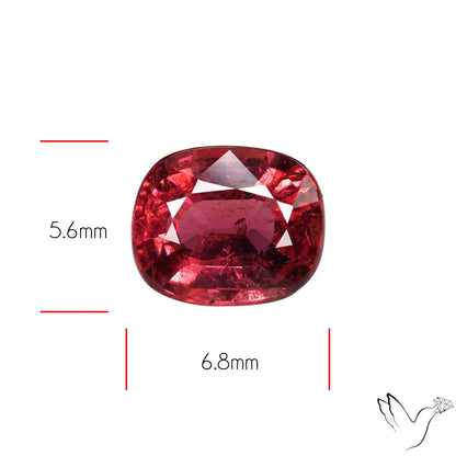 Natural Pink Tourmaline Faceted High Grade Rubellite
