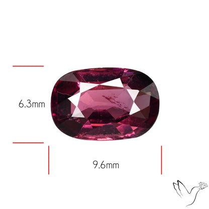 Natural Rubellite Pink Tourmaline Faceted High Grade