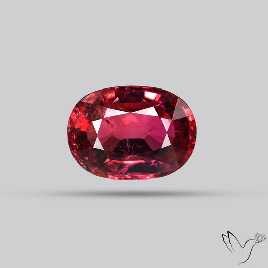 Natural Rubellite Pink Tourmaline Faceted High Grade