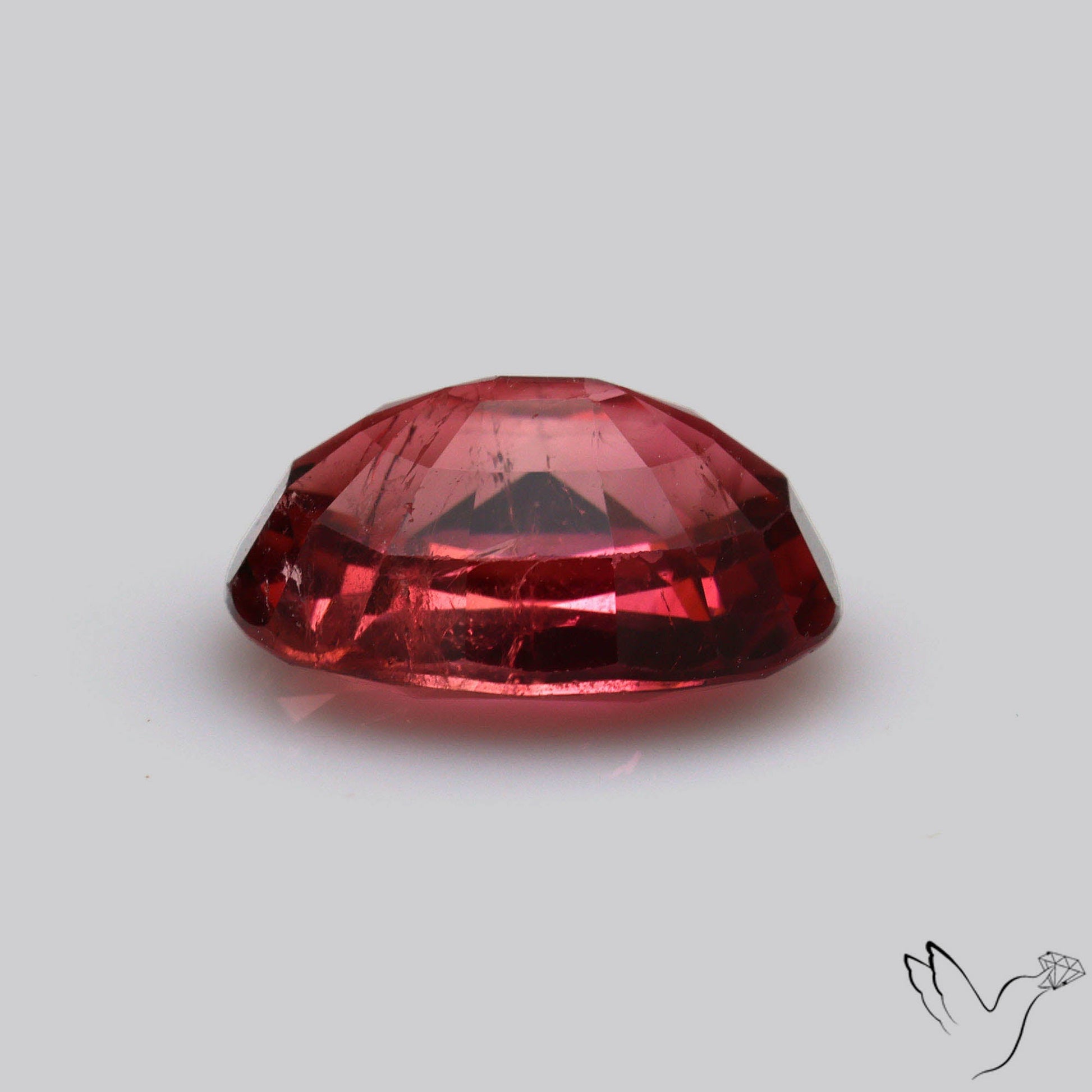 Natural Rubellite Pink Tourmaline Faceted High Grade