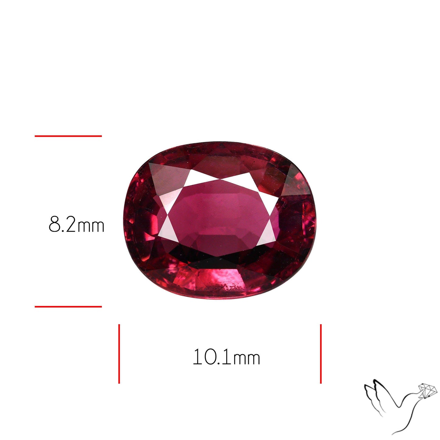 Natural Rubellite Pink Tourmaline Faceted High Grade